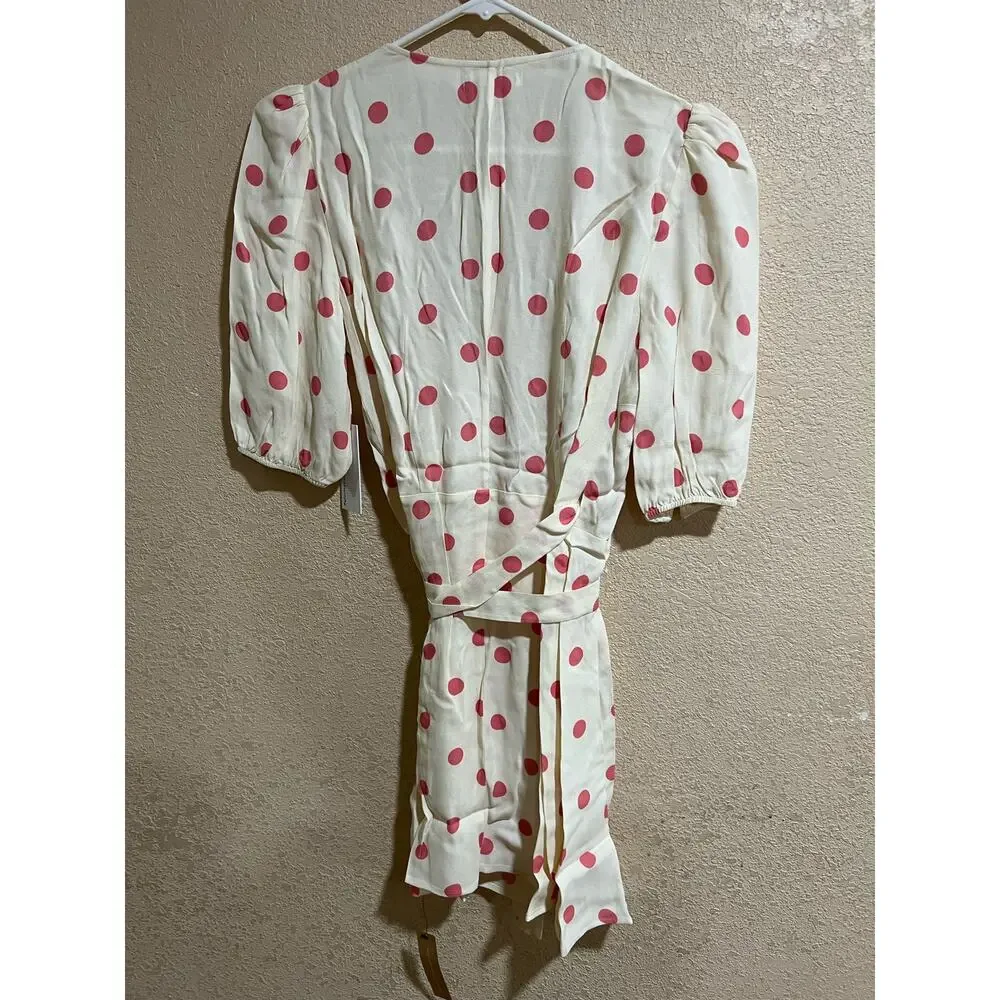 NWT Reformation Olince dress in Andie polka dots - Picture 3 of 6